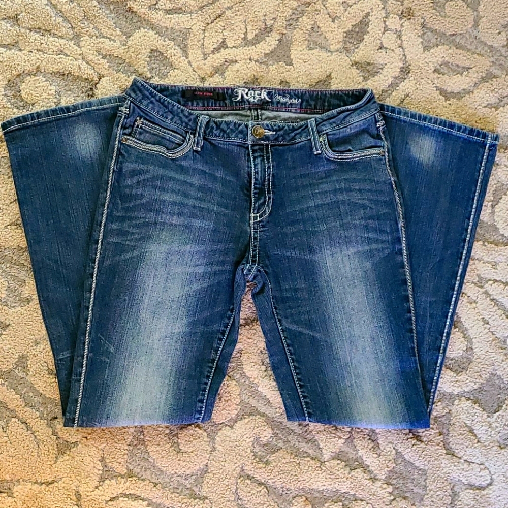 Rock 47 low rise Denim Jeans